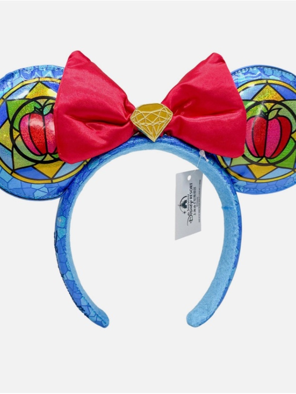 Disney Snow White Stained-Glass Apple Minnie Ears - Picture 2 of 2
